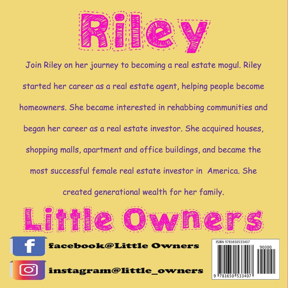 Riley the Real Estate Investor (3rd-5th)School