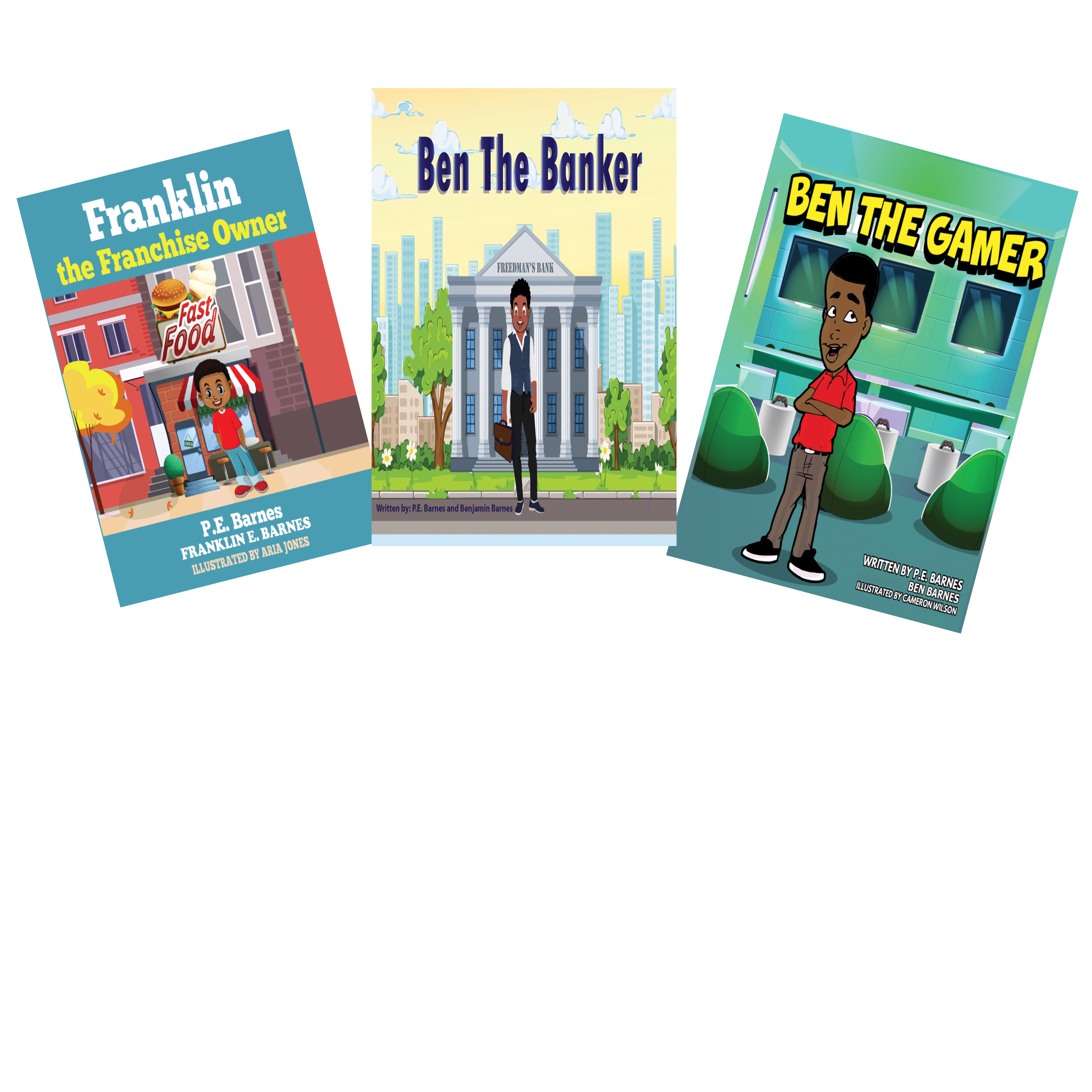 3 Books Author Specialty Collection